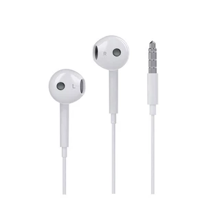 sanamx หูฟัง 3.5mm ไมโครโฟนในตัว เสียงที่ชัดเจน เหมาะสำหรับ 5 6 7 8 x xr 11 12 13 14 pro max se ต้องใช้บลูทูธ