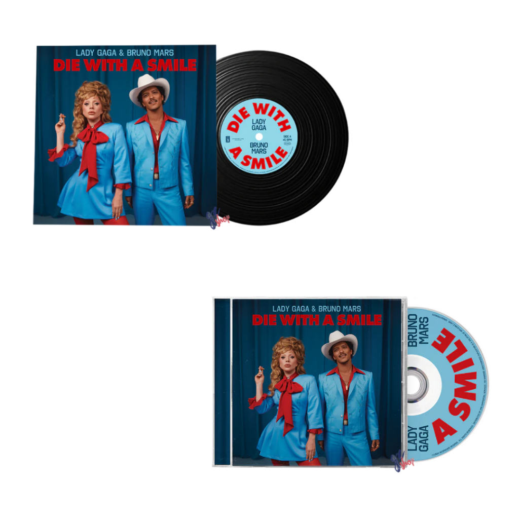 (Pre-Order) แผ่นเสียง Lady Gaga, Bruno Mars - Die With A Smile CD / ซีดี / Vinyl / LP / แผ่นเสียง