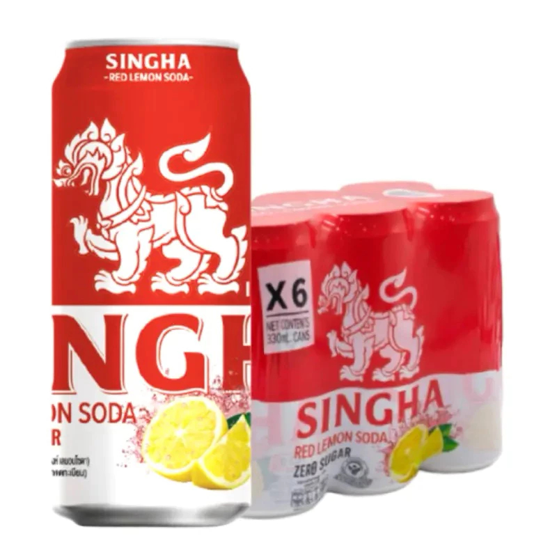 สิงห์ เรดเลมอนโซดา 330 มล. x 6