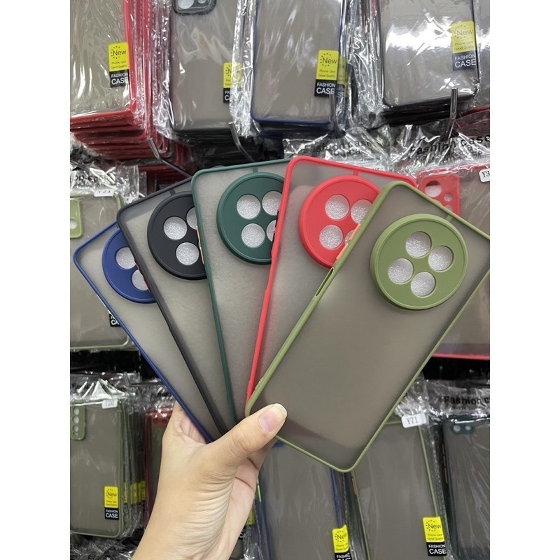 เคส ขอบสี ผิวด้าน สำหรับ Realme13 5G Realme 13Pro Note60/Note50 C51 C53 C55 C35 C33 C30S C61 C63 C65 C67 C20 C11 C21 025