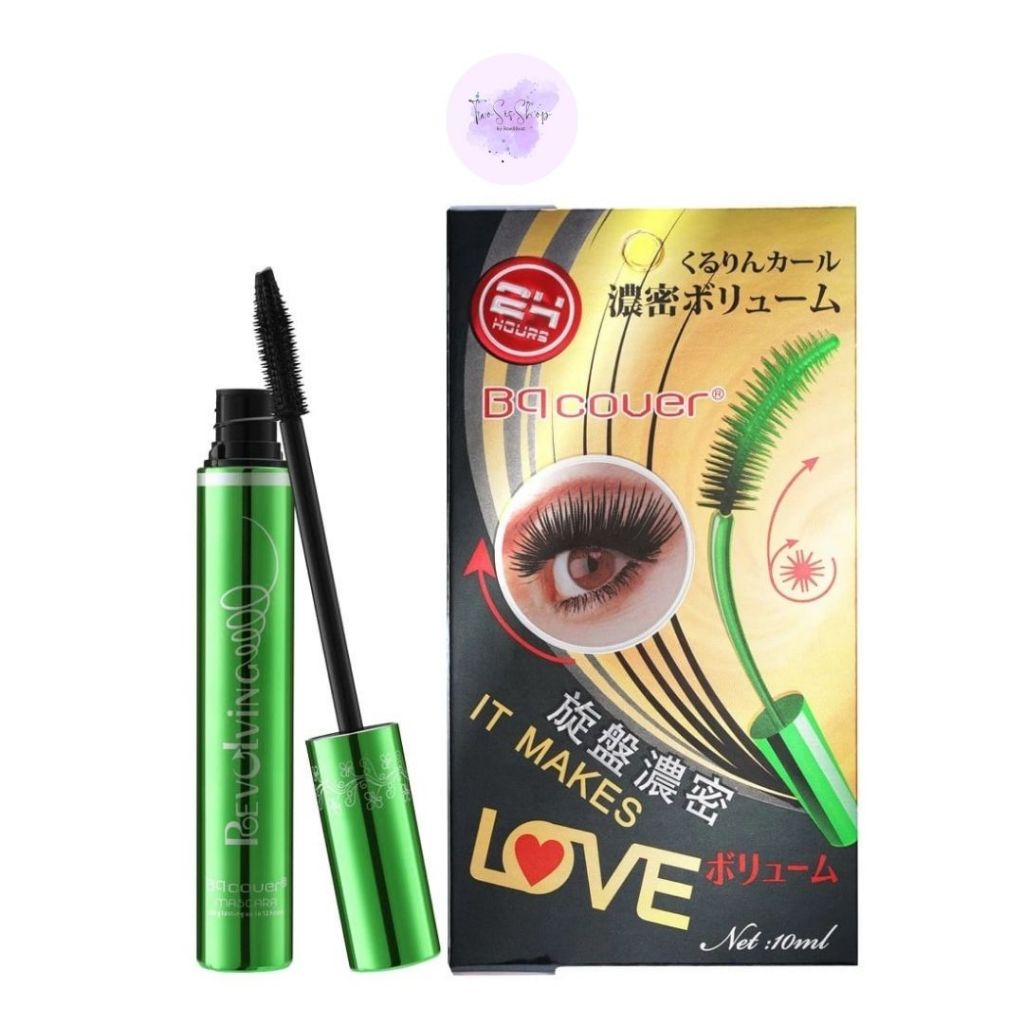 พร้อมส่ง ของแท้ [ฉลากไทย] ODBO BQ Cover Mascara BQ2859 โอดีบีโอ มาสคาร่าเขียวในตำนาน กันน้ำ ติดทนยาวนาน24ชั่วโมง