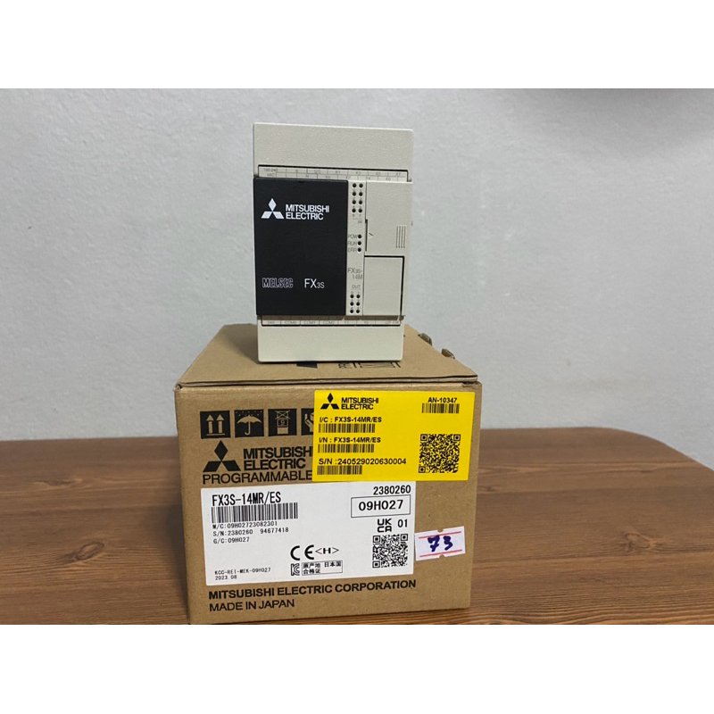 plc mitsubishi fx3s-14mr/es(ของใหม่ป้ายเหลือง)
