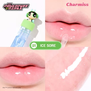 ลิปกลอส ฉ่ำวาว ลิปกลิตเตอร์ The Powerpuff Girls คละลายEverything Nice Glitter Lip Gloss 2.2 g เนื้อกลอสบางเบา ไม่เหนียว