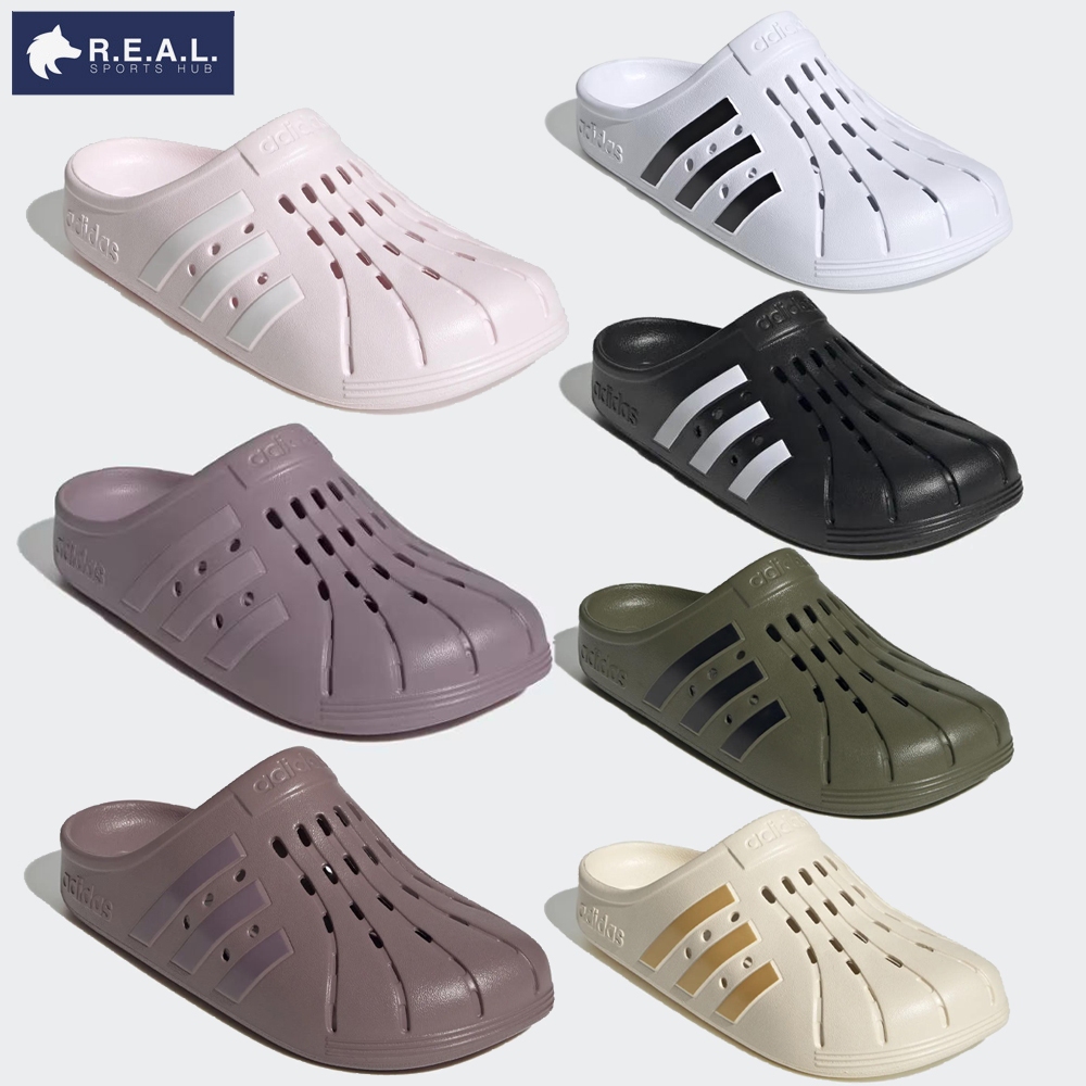 รองเท้าแตะ Adidas รุ่น ADILETTE CLOGS ปิดด้านหน้าเท้า [GZ5886 GZ5888 GZ1158 IF8654 FY8907]