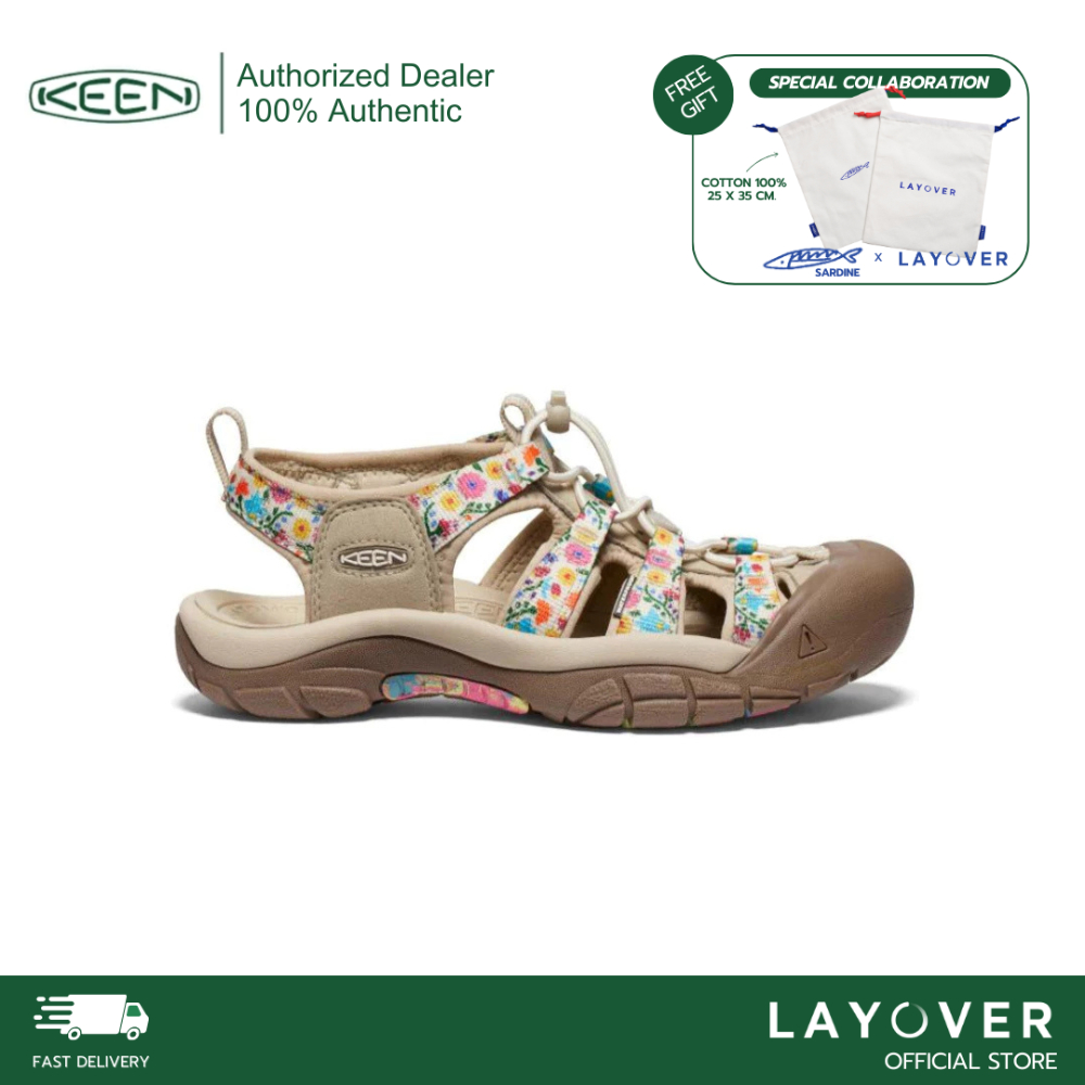 [ส่วนลด30% 1219FASHDD] Keen Women's Newport Retro - Multi / Safari