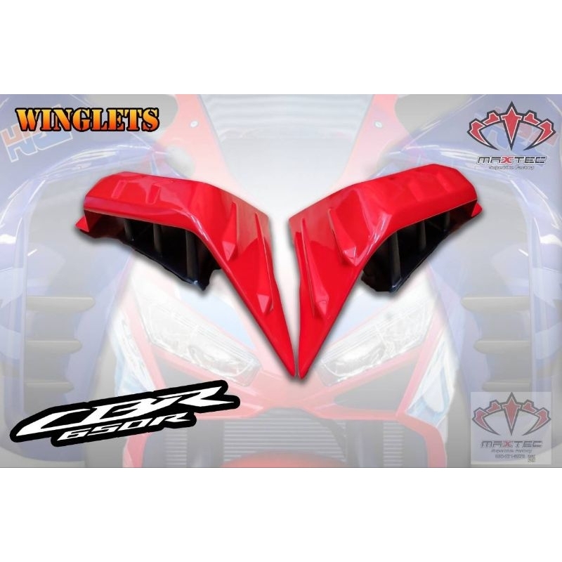 วิงเล๊ท.V2ตรงรุ่น cbr650r​Winglet cbr650r ปี19-23
