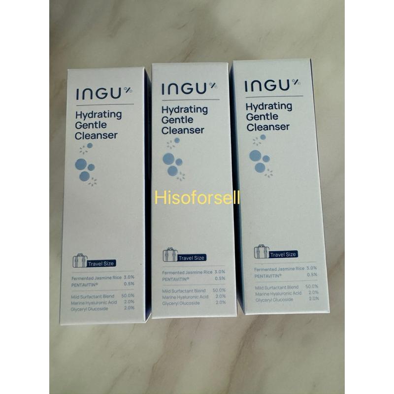 INGU hydrating gentle cleanser โฟมล้างหน้า