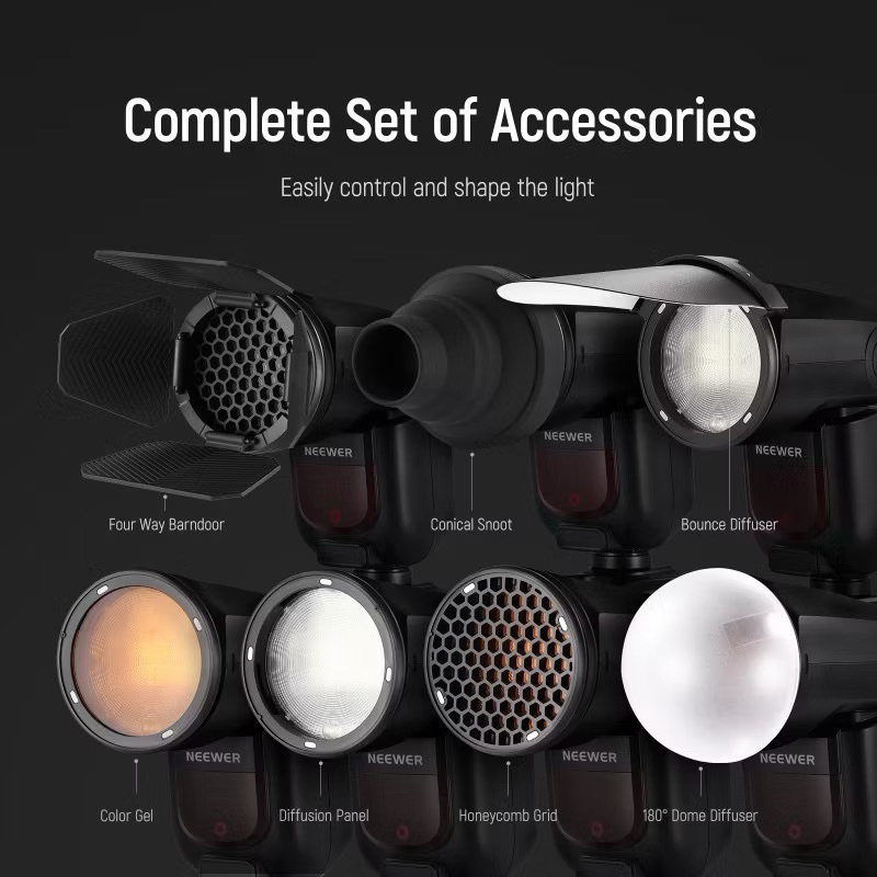 NEEWER AK-R1 Accessories for GODOX V1 V1PRO AD100