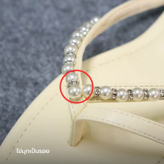 Nacre Sandals (Defect) (สินค้ามีตำหนิ) - Labotte.bkk รองเท้าแตะ รองเท้าแฟชั่น ใส่สบาย (8430-14)
