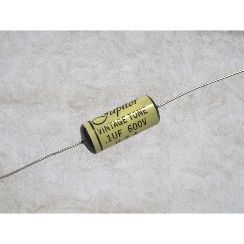 Jupiter Yellow Vintage Tone Capacitors