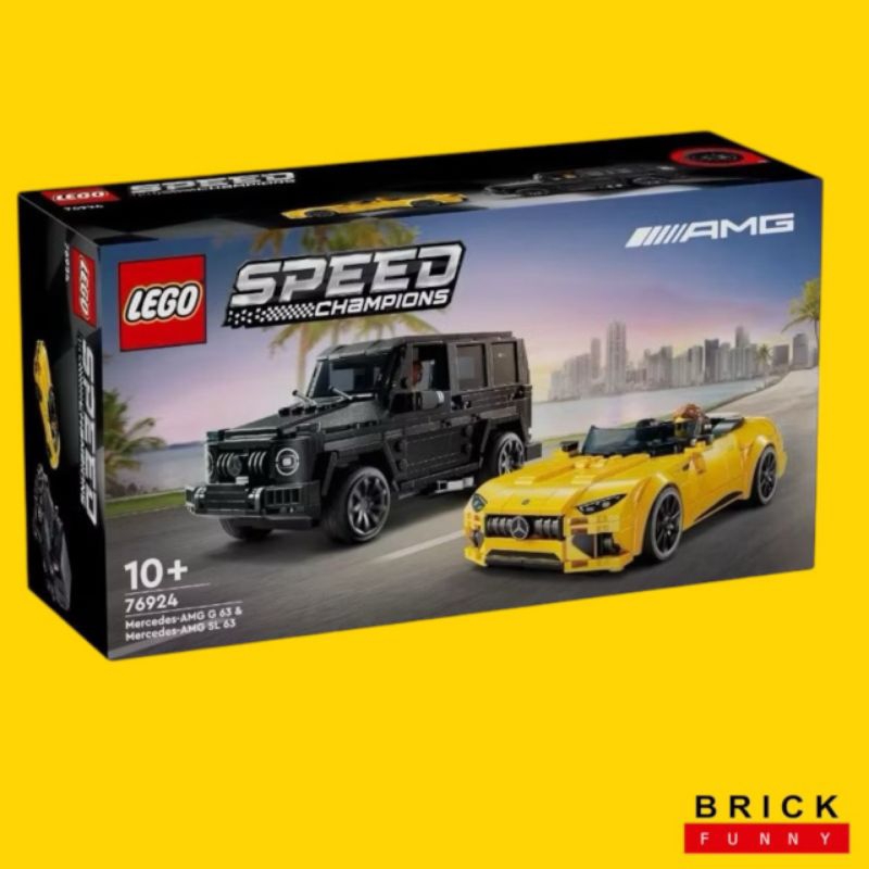 LEGO® Speed Champions 76924 Mercedes-AMG G 63 & Mercedes-AMG SL 63 ของแท้ 100%