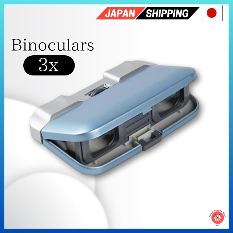 Kenko 417508 Binoculars Pliant OperaGlasses 3 25 Slim 3xCaliber Thin Foldable Blue Direct from JAPAN