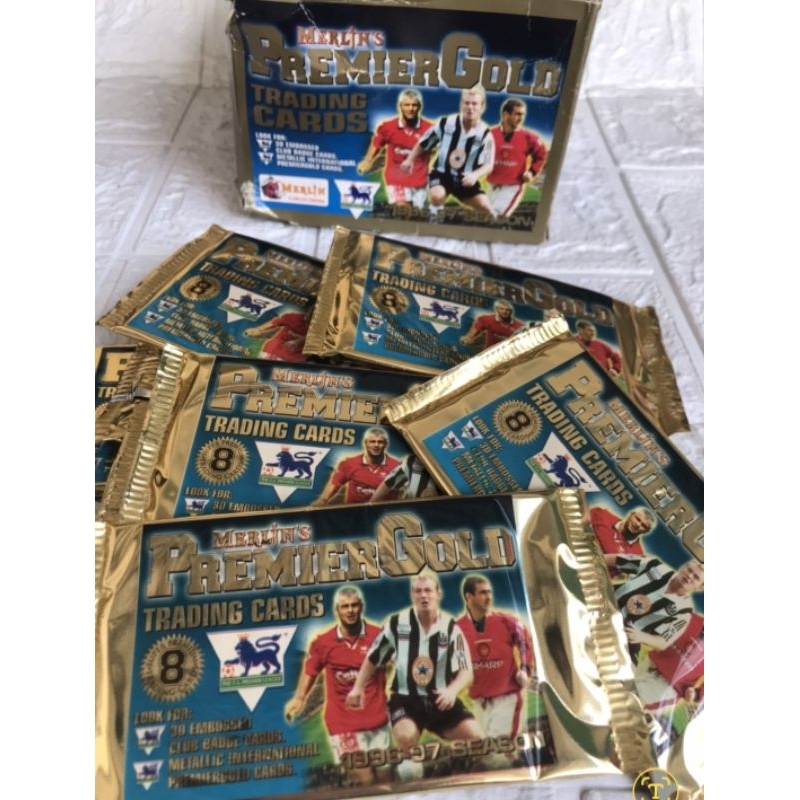 การ์ดฟุตบอลพรีเมียร์ลีก 1996-97 PREMIER GOLD : MERLIN'S