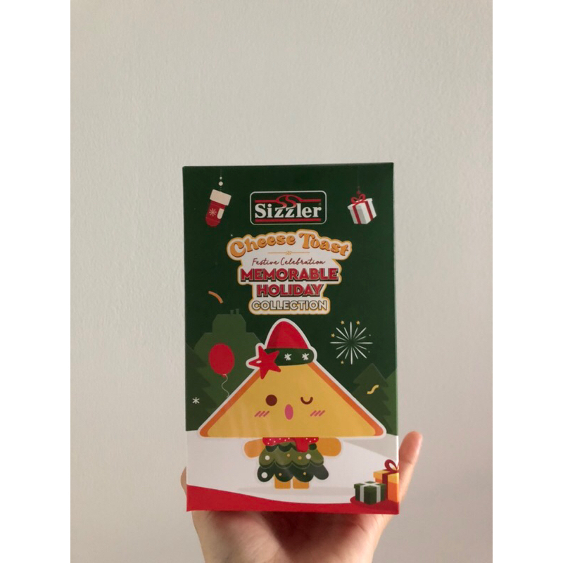 พวงกุญแจสุ่ม Cheese Toast Sizzler Memorable Holiday Collection