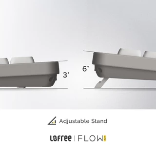 [โค้ดคุ้มลด 20%] Lofree FLOW Lite Creamy Low Profile Wireless Mechanical Keyboard คีย์บอร์ดไร้สาย FLOW100 FLOW84 Lite