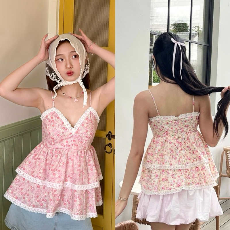 Lady Fallin’ Rose Collection "Camille Top”