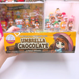 ร่มช็อกโก้ ขนมช็อกโกเเลต (1กล่อง30ชิ้น)