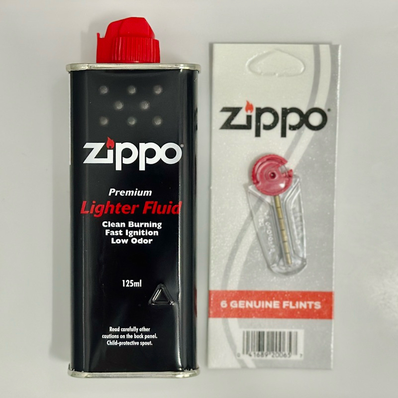 น้ำมันZippo + ถ่านZippo (รับประกันแท้)