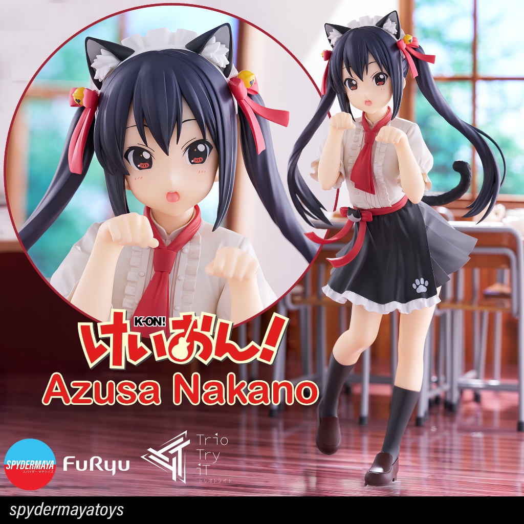 [Pre-Order] ฟิกเกอร์ Azusa Nakano Trio-Try-iT - K-ON! - FuRyu