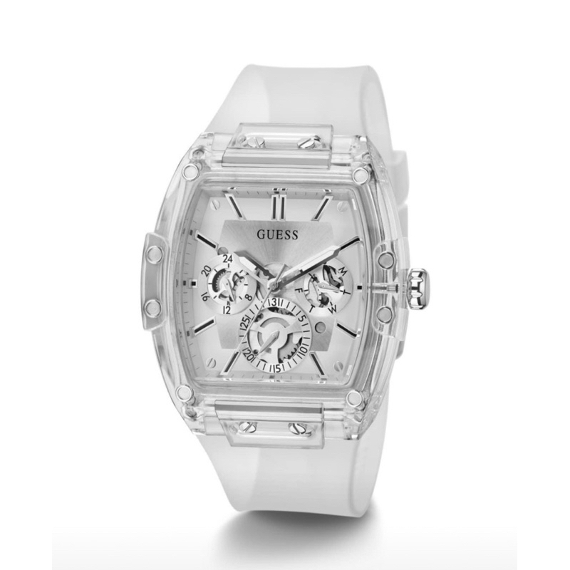 🌸🌸 Cmg GUESS นาฬิกาผู้ชาย ของแท้💯% 💚💜💙Mens Multi-function Watch GW0203G1หน้าปัด 41.5 mm.พร้อมกล่องแบ