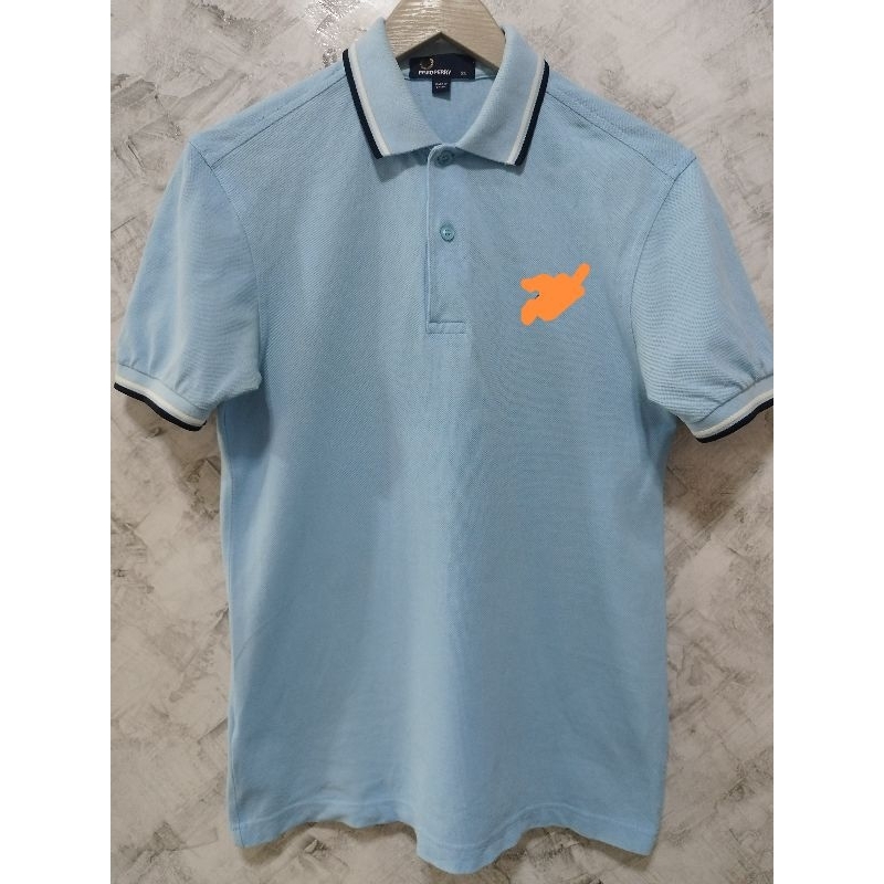 Fred Perry เสื้อโปโล มือสอง ตำหนิ