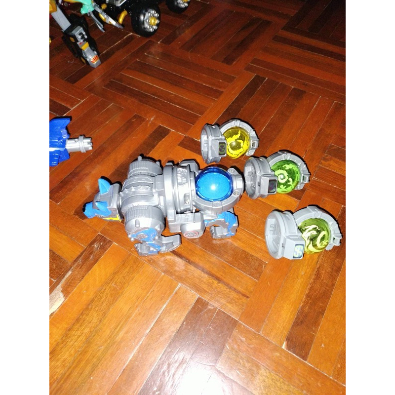 DX Ookami voyager + DX kyutama เขียว เหลือง + SG kyutama 65