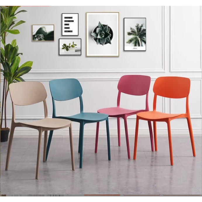 furnituredirect เก้าอี้พลาสติก เก้าอี้มีพนักพิง YF-1684 815 816