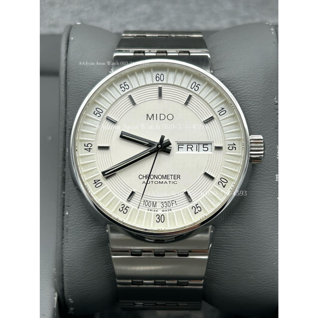 Mido All Dial Automatic Chronometer White Dial