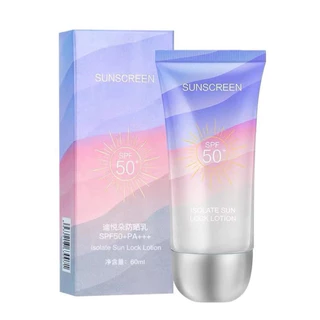 กันแดดนมวัวม่วง SPF50PA++ ขนาด 60 ml .