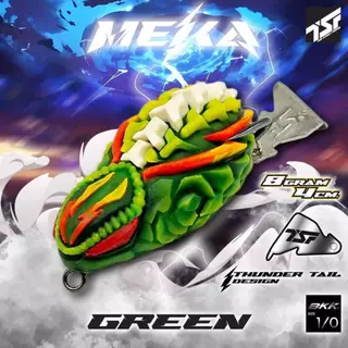 กบยาง เมฆา MEKA by น้าตุ้ม TSF ใบหลิวเตะน้ำ ขนาด 4 ซม. น้ำหนัก 8 กรัม