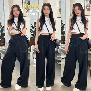Saideehome│ω 🦙 Long Topping pants กางเกงขายาวดีไซน์เก๋ ไม่ซ้ำใคร ถ้าใครซ้ำเท่ากับก๊อป ฉันจะฉาป🪶🪄✨ ꔛ 🎁