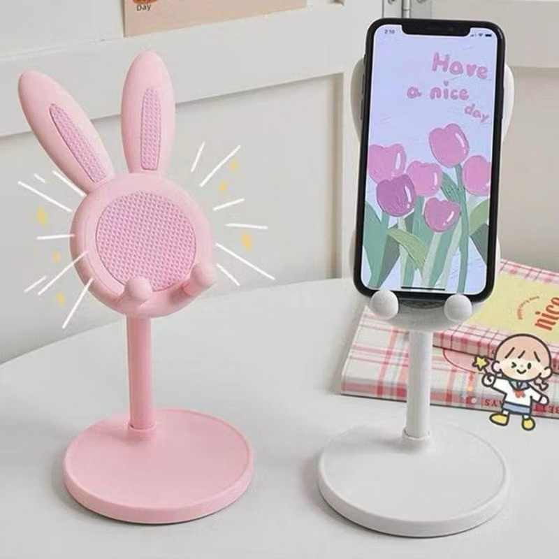 ที่ยึดมือถือ ที่ตั้งโทรศัพท์ ขาตั้งโทรศัพท์ ที่วางมือถือตั้งโต๊ะ มี4สี ขาตั้งโทรศัพท์มือถือ พับได้