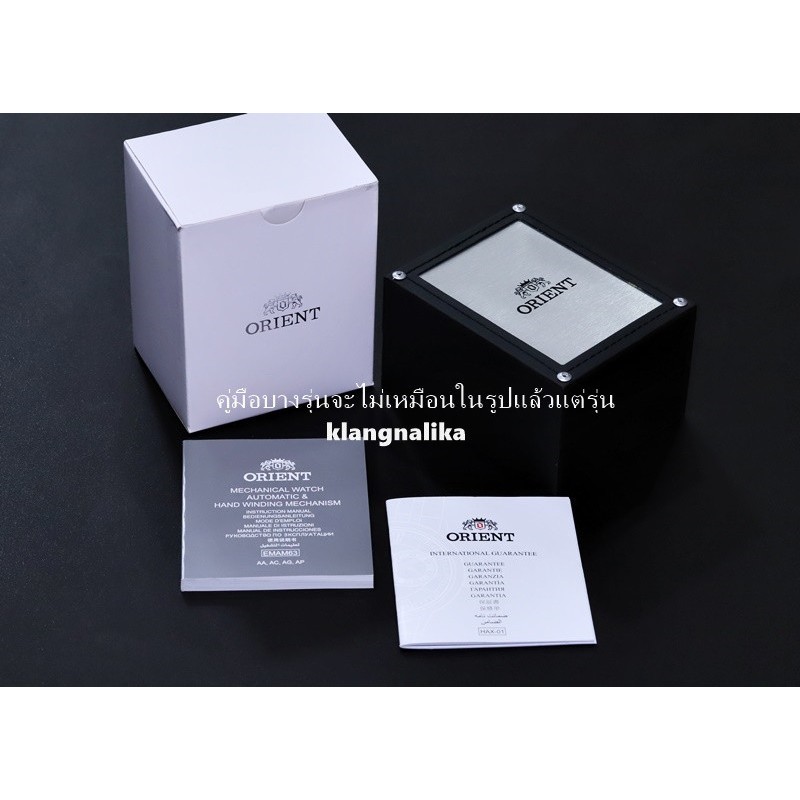 (แถมกล่องแบบพกพา) นาฬิกาผู้หญิง Orient Automatic รุ่น RA-NR2003S