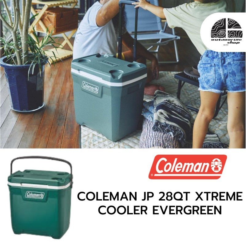 COLEMAN JP 28QT Xtreme Cooler Evergreen