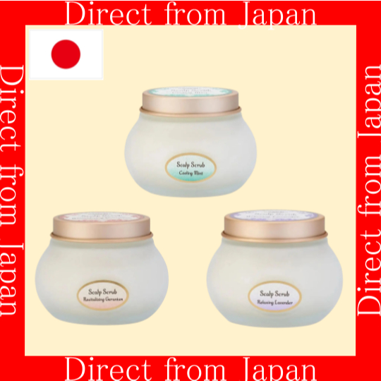 【ส่งตรงจากญี่ปุ่น】สครับศีรษะ SABON มิ้นต์ / เจอเรเนียม / ลาเวนเดอร์