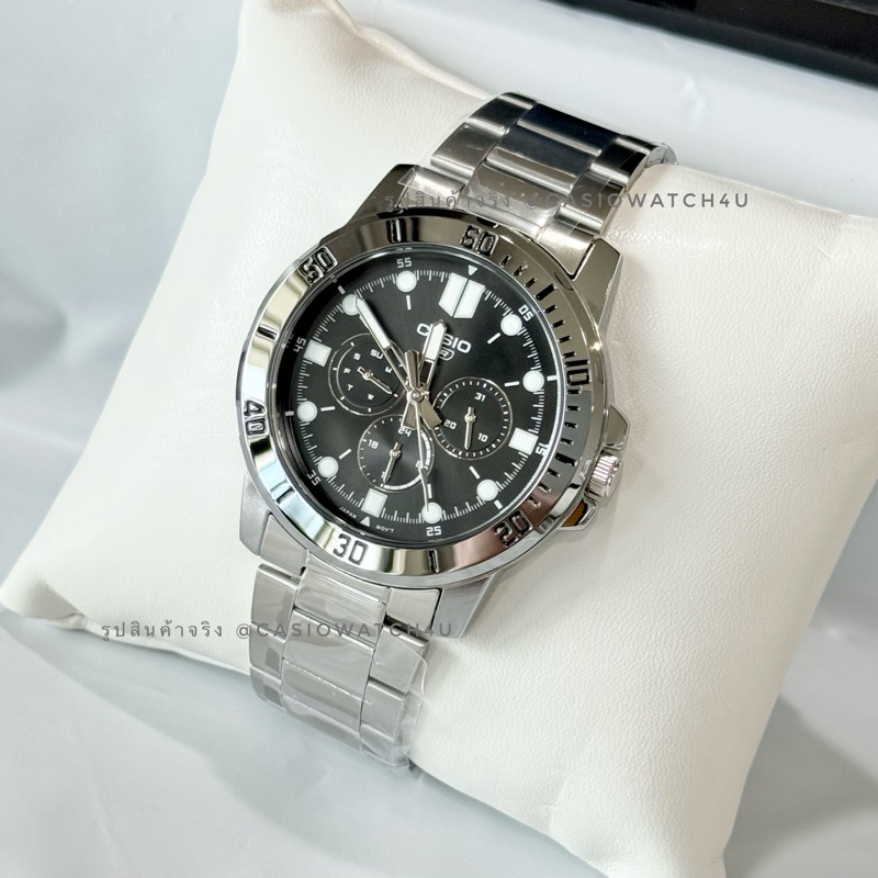 CASIO นาฬิกาผู้ชาย รุ่น MTP-VD300D-1E / MTP-VD300D / MTP-VD300 ประกันศูนย์เซ็นทรัล cmg