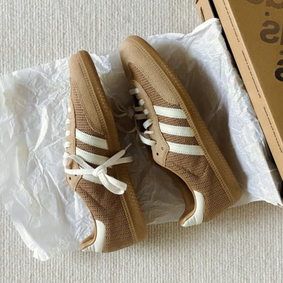 ( ของแท้ 100%) adidas originals SAMBA OG brown