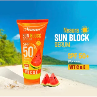 นีออร่า ซัน บล็อก เซรั่ม Neaura Sun Block Serum Spf50+ PA+++ (150 g.)