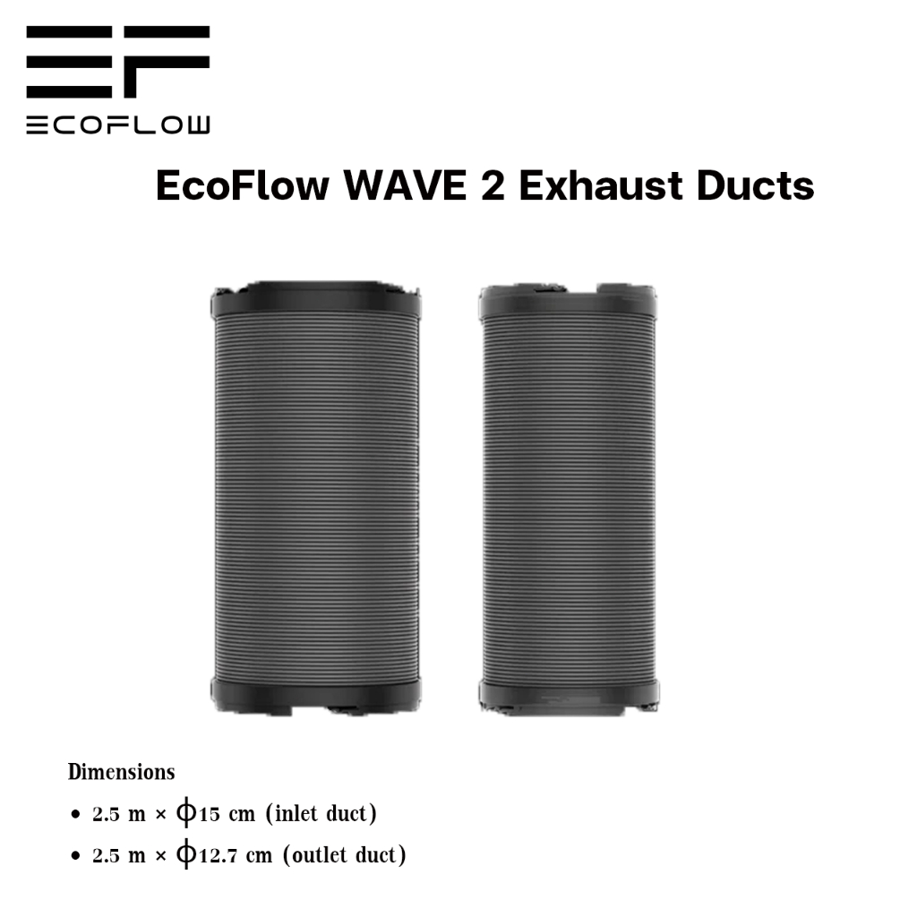 EcoFlow WAVE 2 Exhaust Ducts