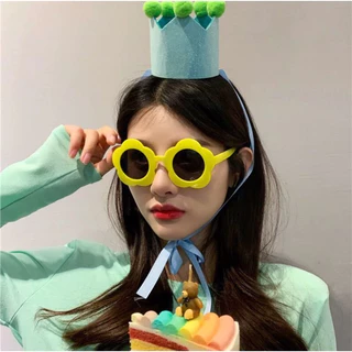 [พร้อมส่ง🇹🇭] แว่นตาดอกเดซี่ Daisy Party sunglasses (สำหรับผู้ใหญ่)