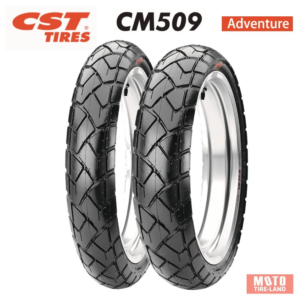 [ส่งฟรี] ยาง Honda CB500x / Suzuki V-strom650 / Triumph T100,T120  ยี่ห้อ CST CM-509