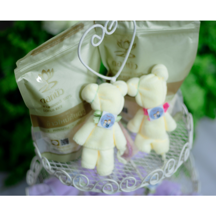 ข้าวตราดอกบัว ข้าวหอมมะลิใหม่ต้นฤดู100% 500กรัม.Pack 12 ถุง - รูปที่ 2