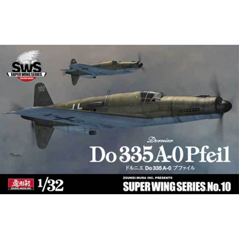 พลาสติก โมเดล ประกอบ ZOUKEI-MURA สเกล 1/32 Dornier Do 335 A-0 (10)
