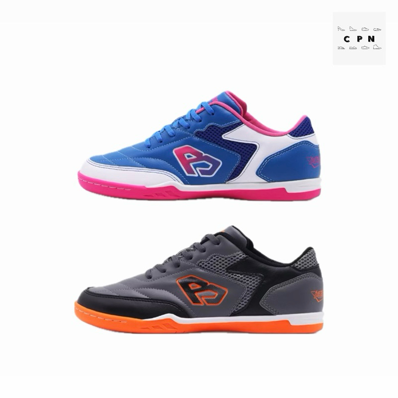 Breaker Futsal เบรคเกอร์ รองเท้าฟุตซอล รุ่น Breaker Lite สีน้ำเงิน เทา รหัส BK1125