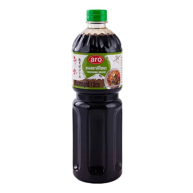 ซอสยากิโซบะ ตราเอโร่ ขนาด 1 ลิตร yakisoba sauce Aro