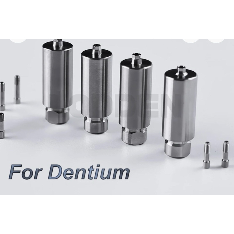 Premilling abutment dentium bright tissue level