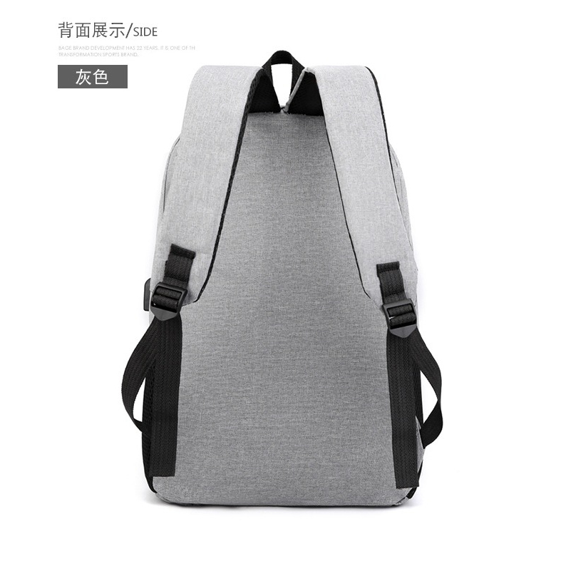 ซื้อ1 ได้3 เซ็ตกระเป๋าเป้ สะพายหลังผู้ชาย สไตล์เกาหลี รูปที่ 7