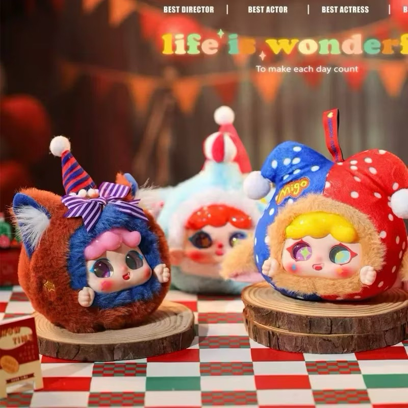 พร้อมส่ง Migo Circus Dream ตุ๊กตาพวงกุญแจ แบบลุ้นจุ่ม