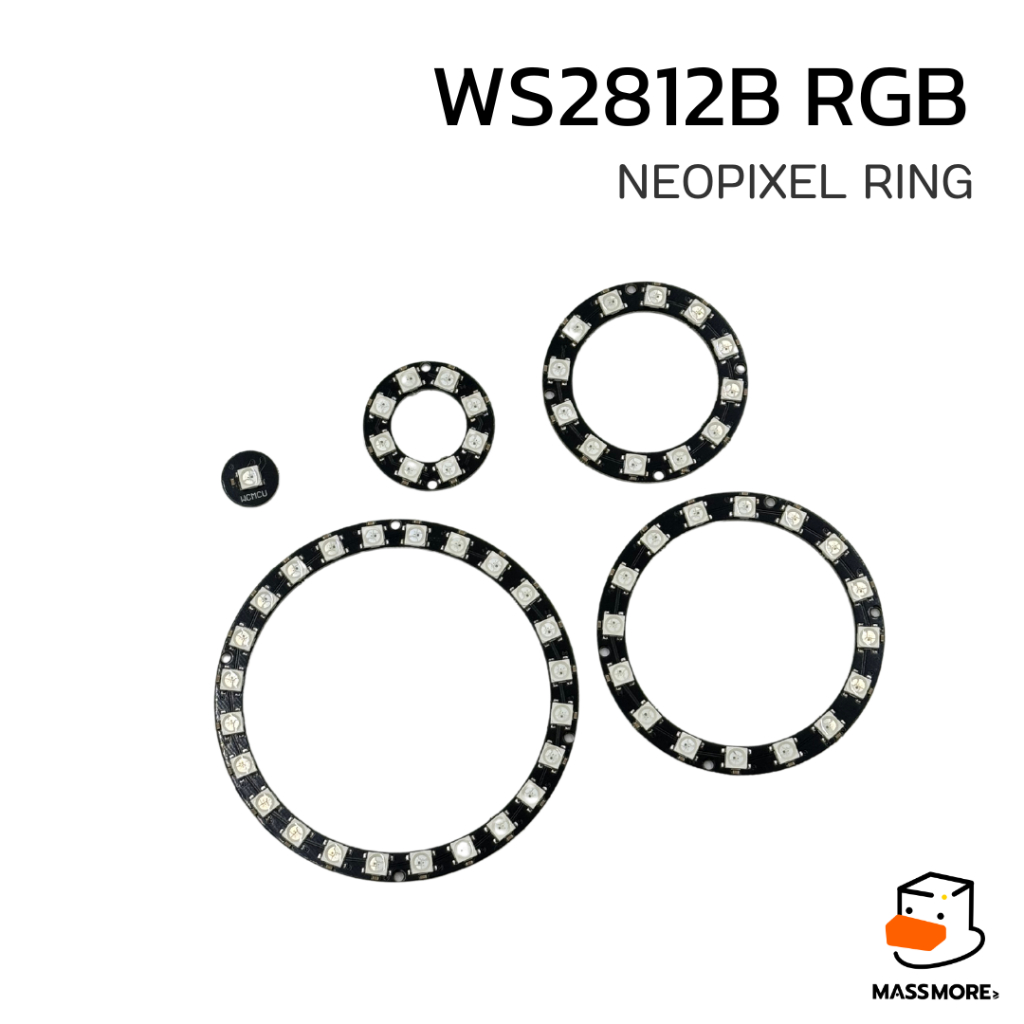 Neopixel Ring WS2812B RGB 5050SMD 1/8/12/16/24 pixel