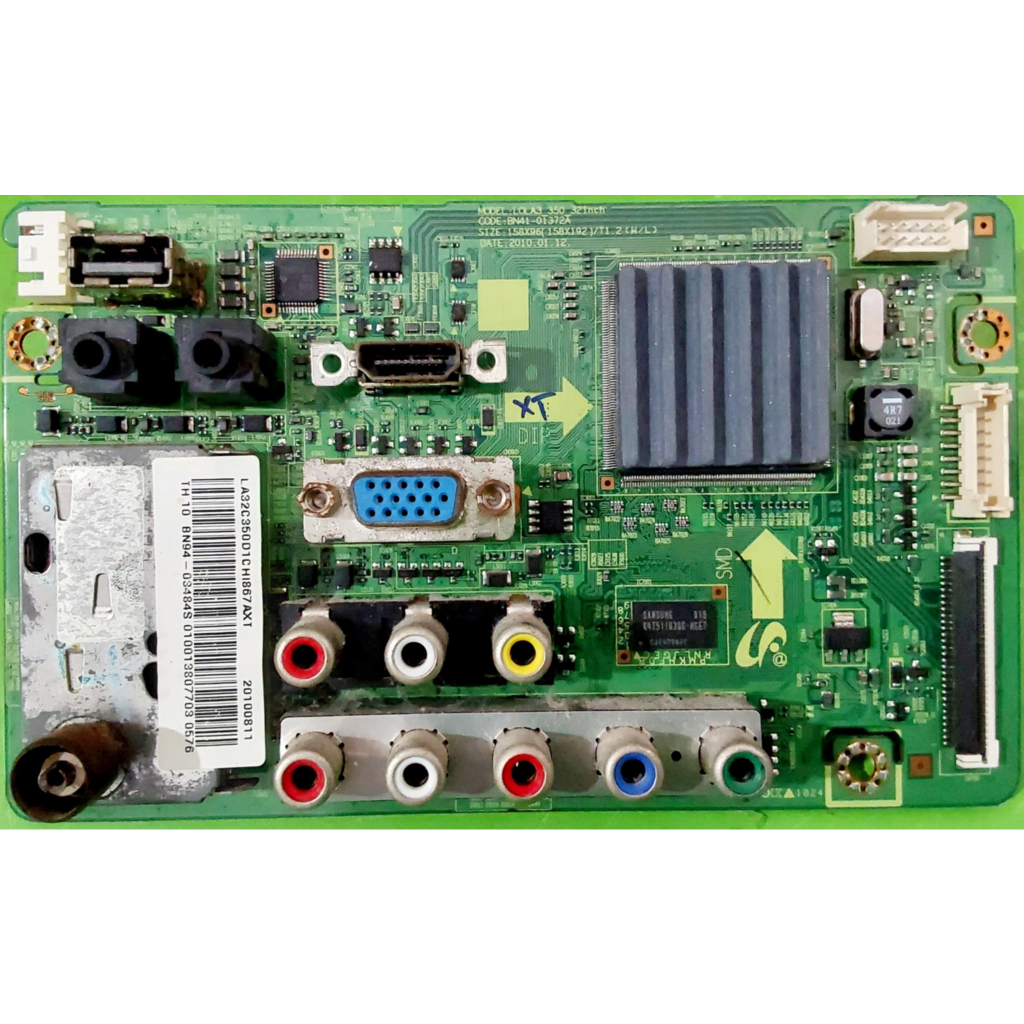MAINBOARD SAMSUNG พาร์ท BN94-03484S ใช้กับรุ่น LA32C350D1 LA26C350D1 ของถอดแท้ มีรับประกัน 30 วัน ตา